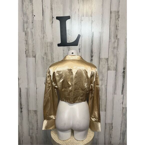 Silk blouse size large - Picture 4 of 7